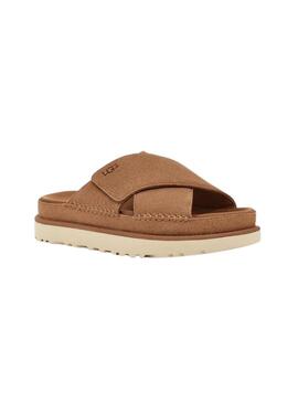 Sandali UGG Goldenstar Cross Chestnut per donna