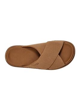 Sandali UGG Goldenstar Cross Chestnut per donna