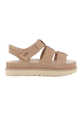 Sandali UGG Goldenstar Strap Beige per Donna