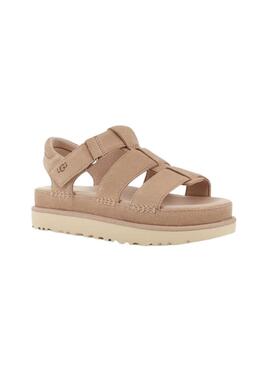 Sandali UGG Goldenstar Strap Beige per Donna