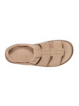 Sandali UGG Goldenstar Strap Beige per Donna