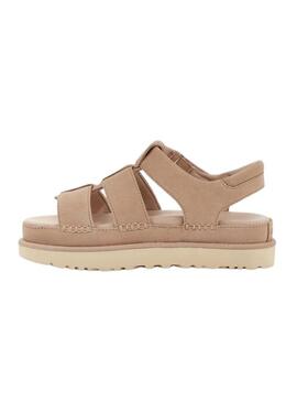 Sandali UGG Goldenstar Strap Beige per Donna