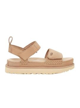 Sandali Ugg Goldenstar Beige per Donna