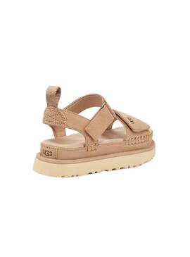 Sandali Ugg Goldenstar Beige per Donna