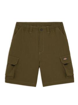 Bermuda Dickies Jackson Cargo Verde per Uomo