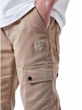 Pantalone Project x Paris Cargo Coupe Tostato per Uomo