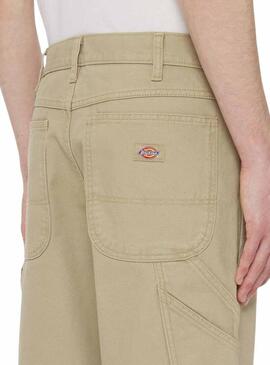 Short Dickies Duck Canvas Bermuda Beige per Uomo