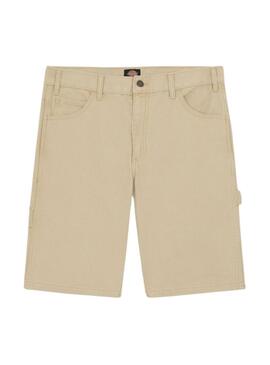 Short Dickies Duck Canvas Bermuda Beige per Uomo