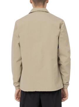 Giacca Dickies Oakport Coach Beige per Uomo