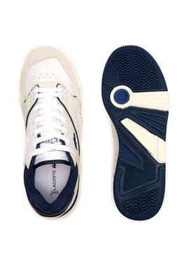 Sneakers Lacoste Lineshot in Pelle Beige