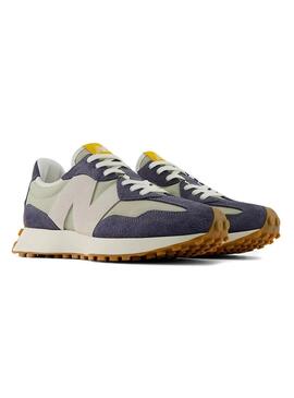 Scarpe da ginnastica New Balance 327 Retro Blu per uomo