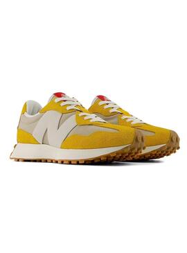 Sneakers New Balance 327 Retro Giallo Uomo