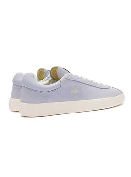 Scarpa Lacoste Baseshot Blu per Donna