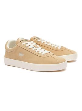 Scarpe Lacoste Baseshot Tostato per Donna