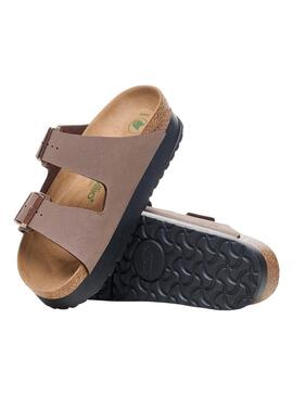 Sandali Birkenstock Arizona Piattaforma Topo per Donna