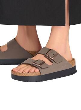 Sandali Birkenstock Arizona Piattaforma Topo per Donna