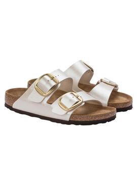 Sandali Birkenstock Big Buckle Nacar per donna.