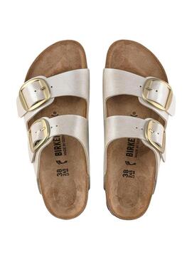 Sandali Birkenstock Big Buckle Nacar per donna.