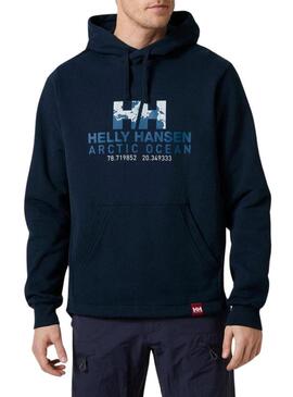 Felpa Helly Hansen Artico Marino per Uomo