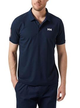 Polo Helly Hansen Ocean Marino per Uomo