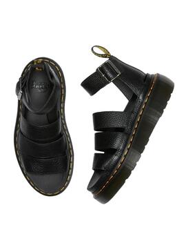 Sandali Dr. Martens Clarissa II Quad neri per donna.