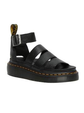 Sandali Dr. Martens Clarissa II Quad neri per donna.