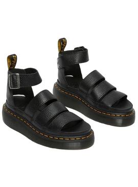 Sandali Dr. Martens Clarissa II Quad neri per donna.