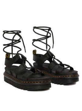 Sandali Dr. Martens Nartilla neri per donna.