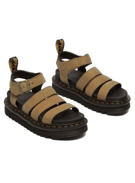 Sandali Dr. Martens Blaire Tostato per donna