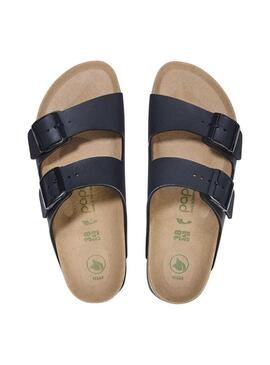 Sandali Birkenstock Arizona Platform Nero per Donna