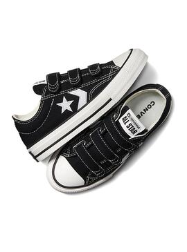 Scarpe da ginnastica Modello Star Player Easy-On Nero Bambini