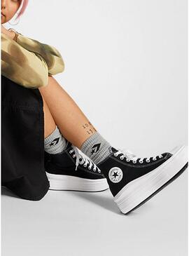 Scarpe Chuck Taylor All Star Move nere da donna