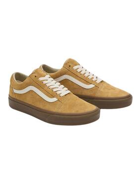 Scarpe da ginnastica Vans Old Skool marroni per uomo