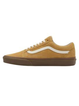 Scarpe da ginnastica Vans Old Skool marroni per uomo