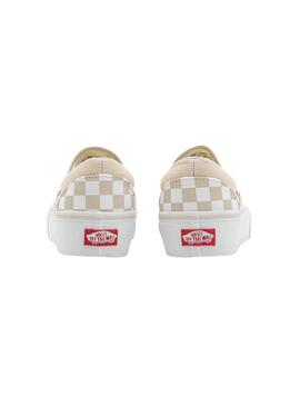 Scarpe da ginnastica Vans Classic Beige per donna