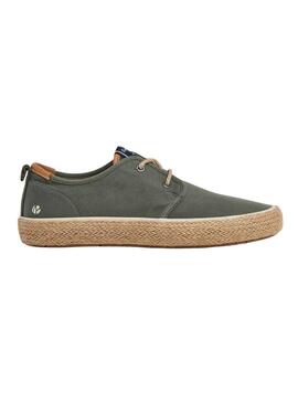 Sneakers Pepe Jeans Port Tourist Verde Uomo.