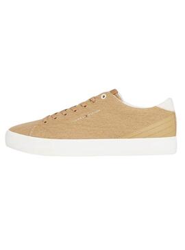 Sneakers Tommy Hilfiger Essential Camel per Uomo