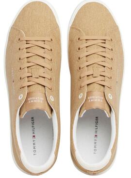 Sneakers Tommy Hilfiger Essential Camel per Uomo