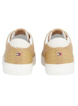 Sneakers Tommy Hilfiger Essential Camel per Uomo