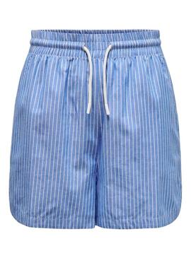 Shorts Only Larja Blu Per Donna