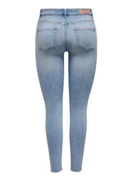 Pantaloni in denim ONLY Blush Mid Blu per donna