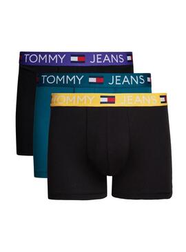 Pacco da 3 boxer Tommy Jeans Trunk Diff Multi per uomo