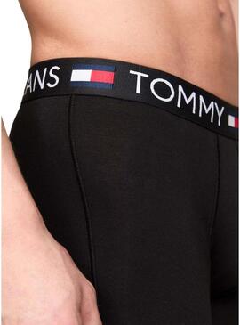 Confezione da 3 boxer Tommy Jeans Trunk Essential neri per uomo.