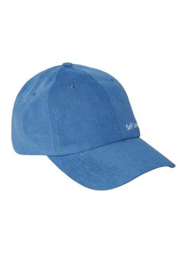 Cappello Pieces Carmana blu per donna