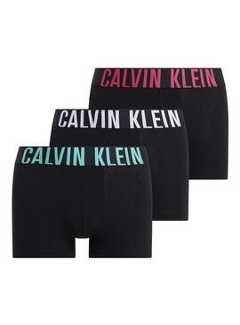 Scatola di boxer Calvin Klein Jeans neri per uomo