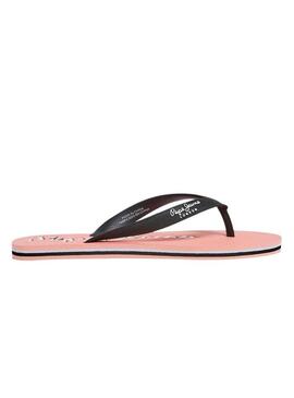 Ciabatte Pepe Jeans Bay Beach Brand rosa per donna