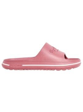 Ciabatte Pepe Jeans Beach Slide Rosa per Donna