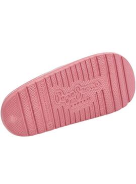 Ciabatte Pepe Jeans Beach Slide Rosa per Donna