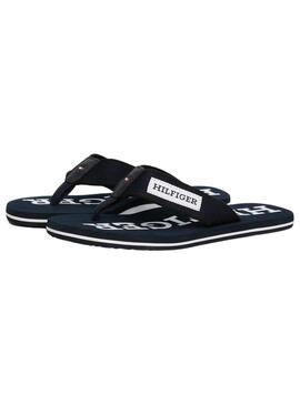 Infradito Tommy Hilfiger Beach Sandal Marino per Uomo