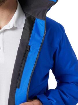 Giacca Helly Hansen Crew Midlayer Blu per Uomo